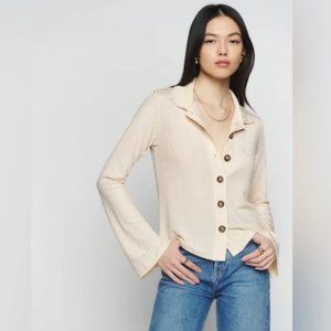 Reformation Esmerey Top - ivory, small